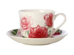 Katherine Castle Floriade Breakfast Cup & Saucer 480ML Roses Gift Boxed -The Galley store jy0032 2