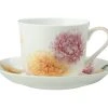 Katherine Castle Floriade Breakfast Cup & Saucer 480ML Carnations Gift Boxed 2 Katherine Castle Floriade Breakfast Cup & Saucer 480ML Carnations Gift Boxed -The Galley store jy0034