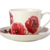 Katherine Castle Floriade Breakfast Cup & Saucer 480ML Ranunculus Gift Boxed