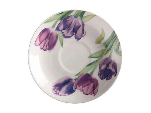 Katherine Castle Floriade Breakfast Cup & Saucer 480ML Tulips Gift Boxed 4 Katherine Castle Floriade Breakfast Cup & Saucer 480ML Tulips Gift Boxed - Image 2