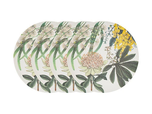 The Blck Pen Golden Summer Bamboo Plate 27cm Set Of 4 3 The Blck Pen Golden Summer Bamboo Plate 27cm Set Of 4