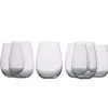 Mansion Stemless White Wine Glasses 500ML Set Of 6 2 Mansion Stemless White Wine Glasses 500ML Set Of 6 -The Galley store kk6009