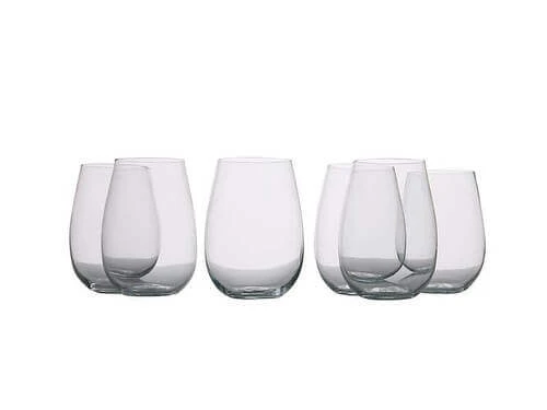 Mansion Stemless White Wine Glasses 500ML Set Of 6 3 Mansion Stemless White Wine Glasses 500ML Set Of 6