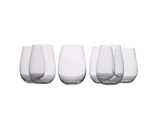 Mansion Stemless White Wine Glasses 500ML Set Of 6 4 Mansion Stemless White Wine Glasses 500ML Set Of 6 - Image 2