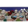 Megan McKean Cities Rectangular Plate 25x12cm London Gift Boxed -The Galley store kl0043