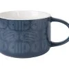 Crest Jumbo Mug 500ML Indigo Blue -The Galley store kl0275