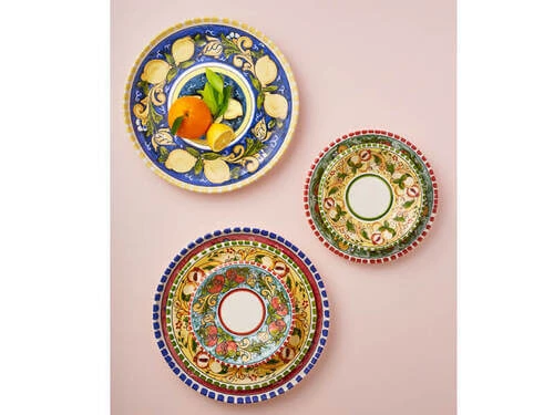 Ceramica Salerno Round Platter 31cm Lemons 4 Ceramica Salerno Round Platter 31cm Lemons - Image 2