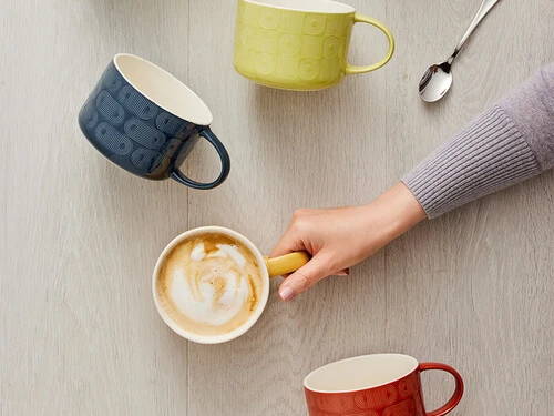 Crest Jumbo Mug 500ML Terracotta 4 Crest Jumbo Mug 500ML Terracotta - Image 2