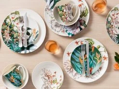 The Blck Pen Night Garden Coupe Mug 420ML Flower -The Galley store maxwell williams night garden dinnerware 01 800x600