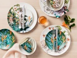 The Blck Pen Night Garden Coupe Dinner Plate 27.5cm Flower -The Galley store maxwell williams night garden dinnerware 02 800x600