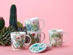 Royal Botanic Garden Arid Garden Mug 300ML Dracaena Gift Boxed -The Galley store maxwell williams rbgv arid garden mugs 1