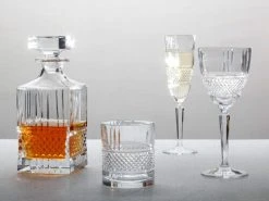 Verona Flute 150ML Set Of 4 -The Galley store maxwell williams verona glassware 4