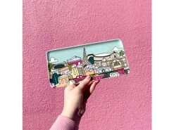 Megan McKean Cities Rectangular Plate 25x12cm Melbourne Gift Boxed -The Galley store megan mckean rectangle plate melbourne