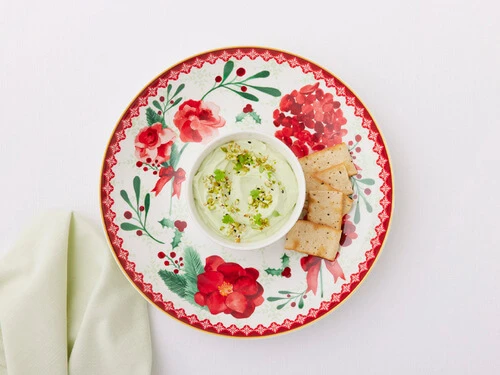 Mistletoe Chip & Dip 33cm Gift Boxed 4 Mistletoe Chip & Dip 33cm Gift Boxed - Image 2