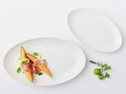 Radiance Serving Platter Set Of 2 White Gift Boxed -The Galley store ss22 website maxwell williams radiance 2piece