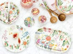 Royal Botanic Gardens Native Blooms Oval Platter 37x23cm Gift Boxed -The Galley store ss22 website maxwell williams rbgv nativeblooms group 1 1 3